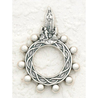 25-Pack - Lady of Fatima Silhouette Finger Rosary