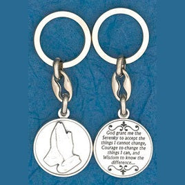 6-Pack - Serenity Prayer Coin Keyring