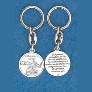 6-Pack - Keychain- Travelers Prayer