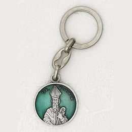 6-Pack - St Patrick Enamel Keyring