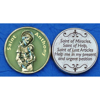 Bulk Saint Anthony Glow in the Dark Tokens