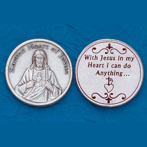 Bulk Italian Tokens - Sacred Heart of Jesus