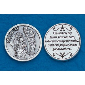 25-Pack - Religious Coin Token - Christmas Nativity Coin