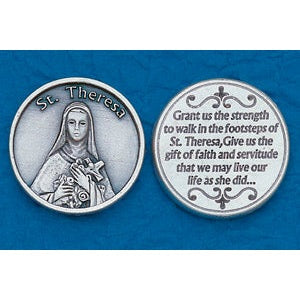 Bulk Italian Token - St. Theresa