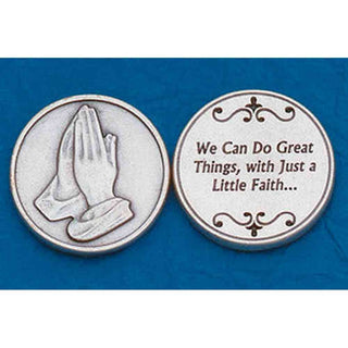 25-Pack - Religious Coin Token - We can do great things with just a little faith