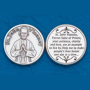 25-Pack - Religious Coin Token - St John Vianney
