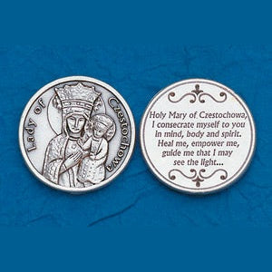 25-Pack - Religious Coin Token - Czestochowa