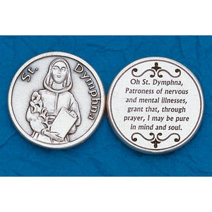 25-Pack - Religious Coin Token - St Dymphna
