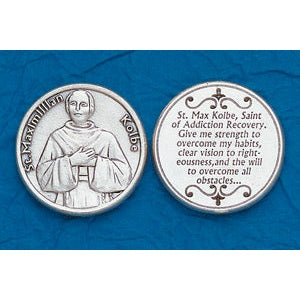 25-Pack - Religious Coin Token - St Maximillian Kolbe