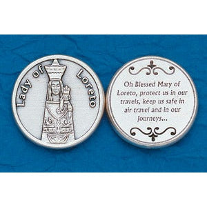25-Pack - Religious Coin Token - Lady of Loreto