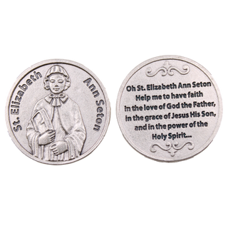 25-Pack - Religious Coin Token - St Anne Seton
