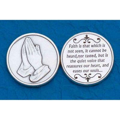 25-Pack - Religious Coin Token - Faith is that which is not seen