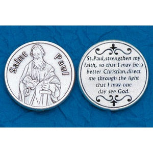 25-Pack - Religious Coin Token - St Paul