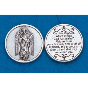 25-Pack - Religious Coin Token - Archangel Raphael-