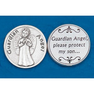 25-Pack - Religious Coin Token - Guardian Angel- Son-