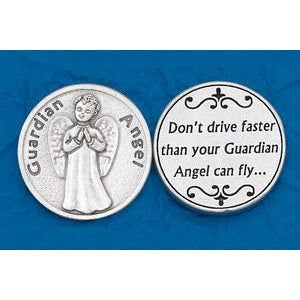 25-Pack - Religious Coin Token - Don't Drive Faster -