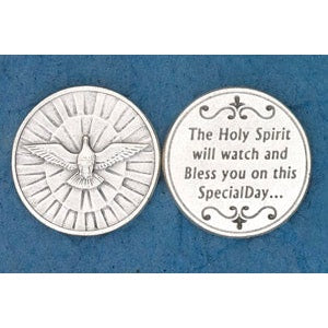 25-Pack - Coin- Holy Spirit- The Holy Spirit will watch