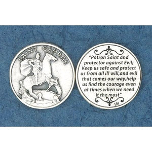 25-Pack - Religious Coin Token - Saint George