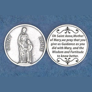 25-Pack - Religious Coin Token - Saint Anne
