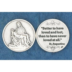 25-Pack - Religious Coin Token - Better to have loved and lost