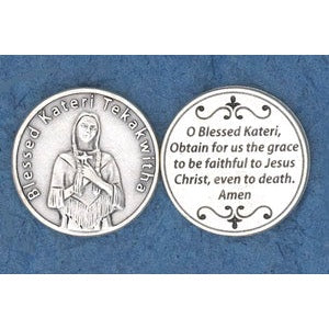 25-Pack - Religious Coin Token -Blessed Kateri Tekakwitha