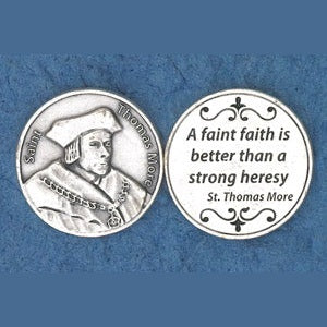 25-Pack - Religious Coin Token -St Thomas More