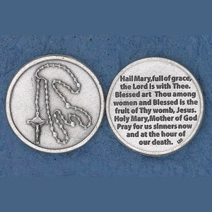 25-Pack - Religious Coin Token - The Hail Mary