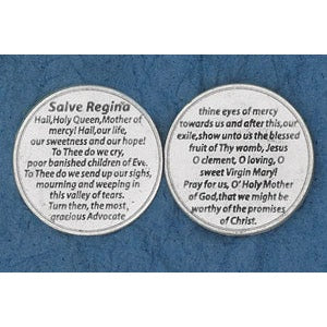 25-Pack - Religious Coin Token - Salve Regina