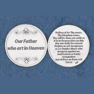 Religious Coin Token Our Father