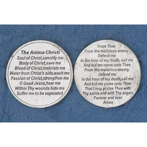 25-Pack - Religious Coin Token - The Anima Christi
