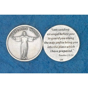 25-Pack - Religious Coin Token - Welcome Home
