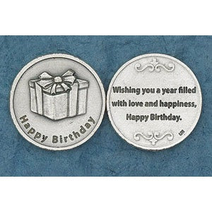 25-Pack - Happy Birthday Coin