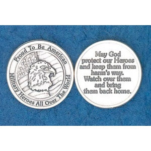 25-Pack - American Heroes Around the World- Military Coin