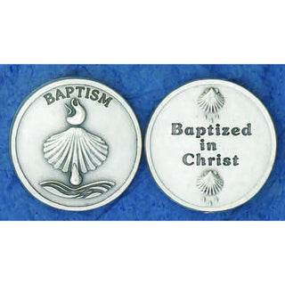 Bulk Sacrament Token - Baptism - Shell