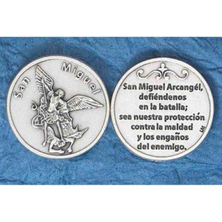 25-Pack - Silver Plated Token - Spanish San Miguel
