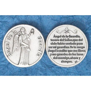 25-Pack - Silver Plated Token - Spanish Angel Guarda