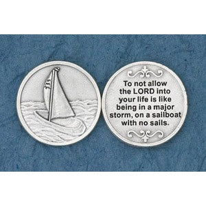 25-Pack - To not allow the Lord into your life - Silver Plated