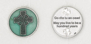 Bulk Enameled Token - Celtic Cross