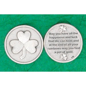 25-Pack - Irish Coin - May you have all the happiness and luck