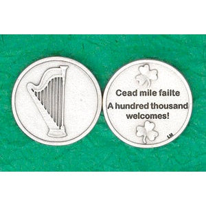 25-Pack - Irish Coin - A Hundred Thousand Wel comes