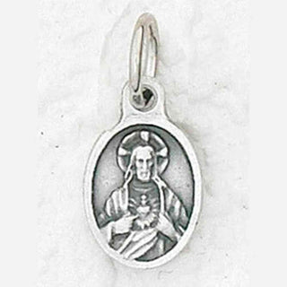 Bulk Sacred Heart Oval Bracelet Medals