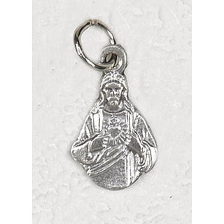 Bulk Sacred Heart Silhouette Medals