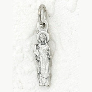 25-Pack - St Agatha Charm- Silver Plated