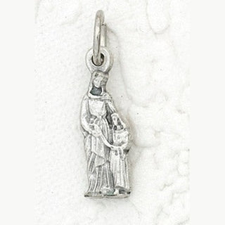 25-Pack - St Anne with Mary Charm- Silver Plated