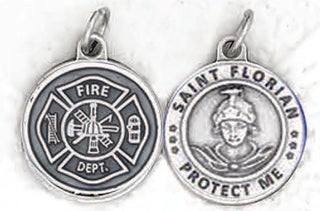 Bulk Saint Florian - Firemen 3/4 inch Medals