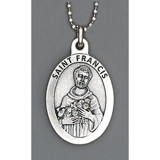 6-pack - 1-1/2 inch with 8 inch ball chain - St. Francis