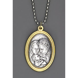 6-pack - Auto Jewelry - Two Tone Holy Family
