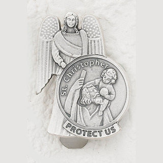 3-Pack - Car Visor- St Christopher with Angel