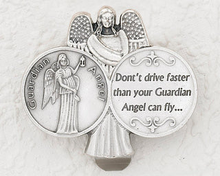 3-Pack - Car Visor- DON'T DRIVE FASTER THAN YOUR ANGEL CAN FLY with Angel