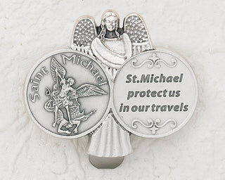 3-Pack - CAR VISOR- Saint Michael with Angel